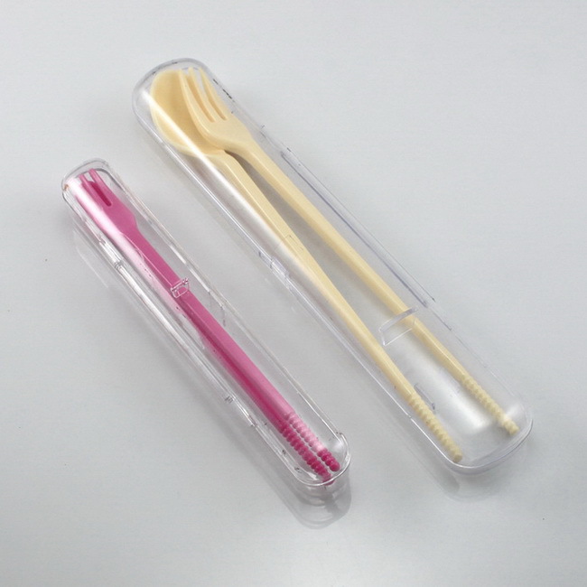 ハイエンドプラスチックフォークで長いハンドル仕入れ・メーカー・工場