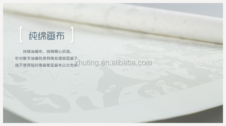中国の高品質の卸売バラdiy手作りの抽象の油絵仕入れ・メーカー・工場