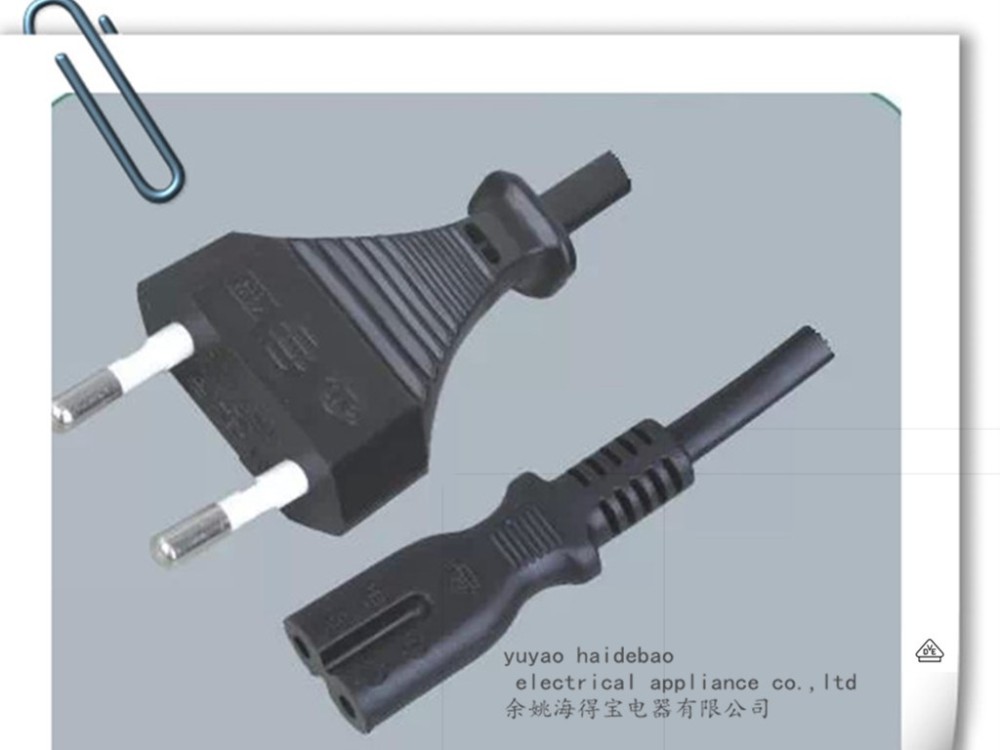 2pin Male To Female Power Cord With Plug Eu Buy Male To Female Power Cord With Plug Eu,Male