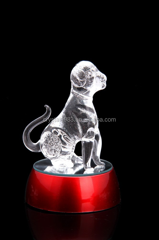 K9クリスタル透明中国干支犬動物置物クリスタルギフトfrgurine仕入れ・メーカー・工場