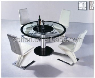 AH1066エレガントで高級ラウンド大理石のダイニングテーブルデザイン2014仕入れ・メーカー・工場