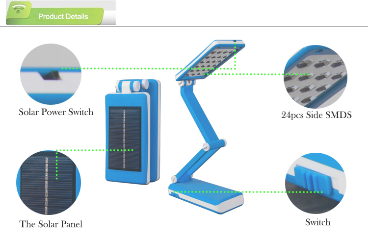 折りたたみソーラー充電式ledデスクランプ、 mfgaデスクランプ、 ledテーブルランプ問屋・仕入れ・卸・卸売り