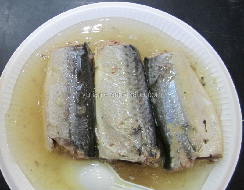 425g Canned Mackerel In Soya Oil