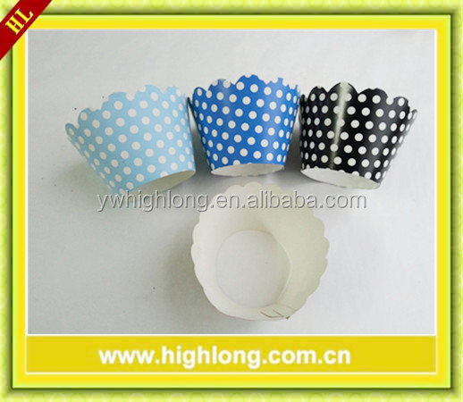 different colour Stripe Cupcake decoration cupcake Wrappers