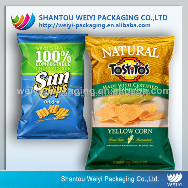 Heat Sealing Potato Chips Packaging Bag,Plantain Chips Packaging Bags