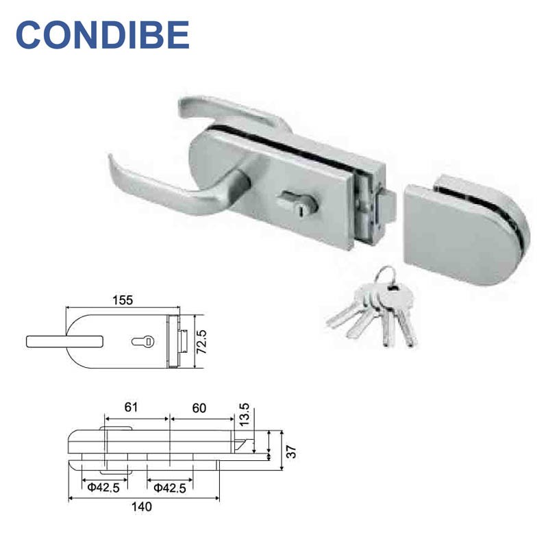 Condibe 9008 Zinc Alloy Glass Door Lock Buy Dorma Glass Door Lock Sliding Door Locks Glass Door Lock Product On Alibaba Com