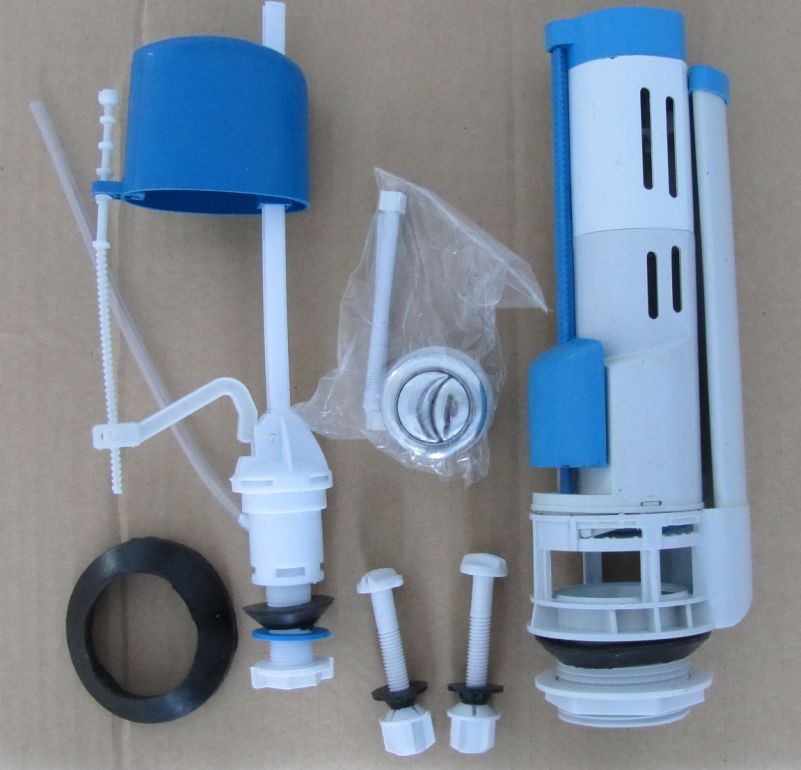 Toilet Fittings Flushing System With Watersaving And Side Inlet Valve