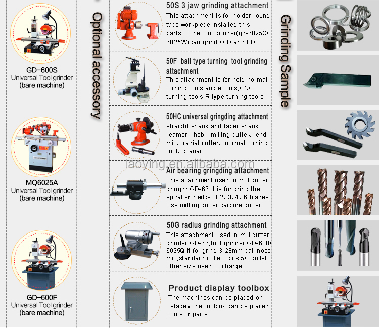 ユニバーサル工具カッター研削盤研削ly-600qガンドリルのための仕入れ・メーカー・工場