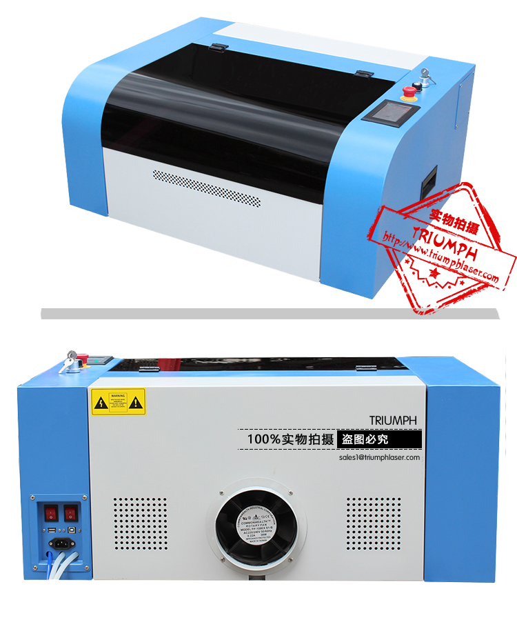 Rubber Sheet/ Eva Foam Laser Cutting Machine 60w Small Wood Laser