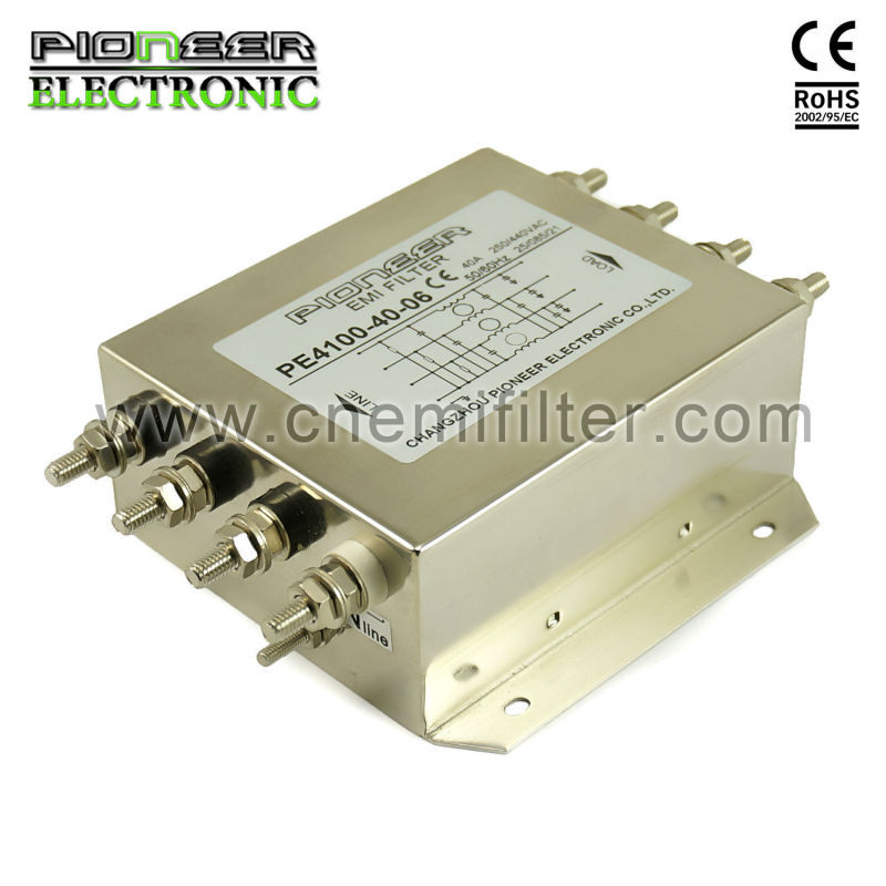 12v Dc Noise Filter,Pe510010006 Ce/rohs 24vdc Emi/rfi Shielding Input