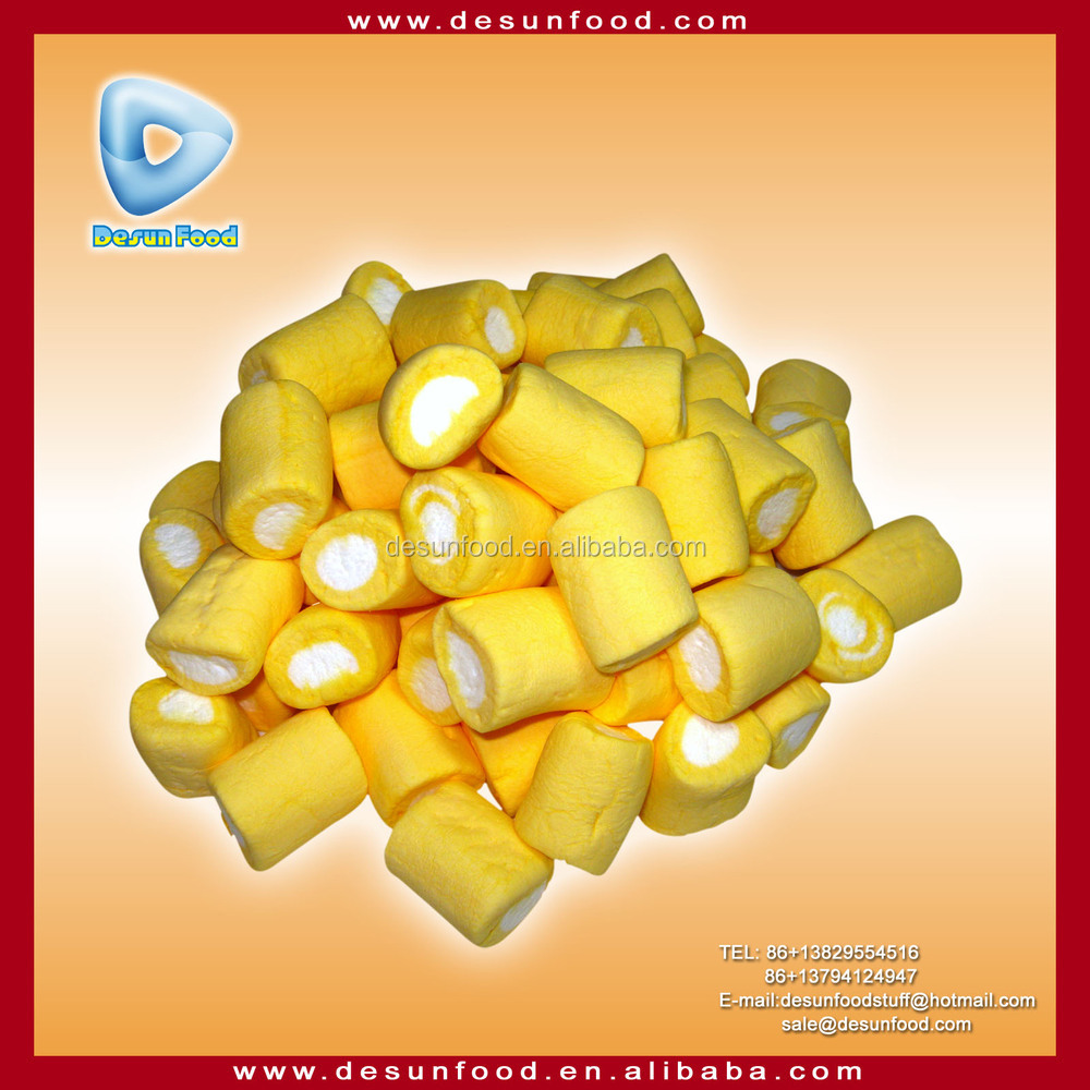Banana flavour fruit chewing candy