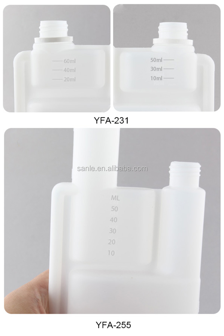 Label for PE 150ml twin cap bottle