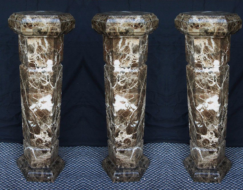 marble decorative square column