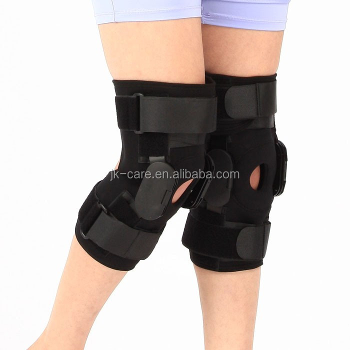 医療ヒンジ式膝ブレースオープン膝蓋骨膝サポート整形外科acl pcl lcl医療膝装具仕入れ・メーカー・工場