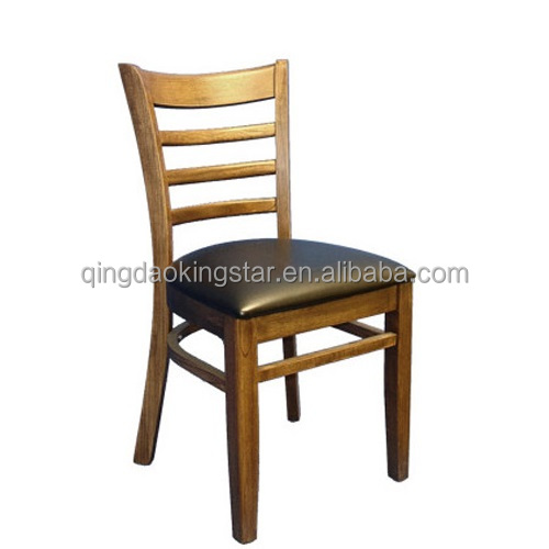ラダーバックks-w100安い木のレストランの椅子仕入れ・メーカー・工場