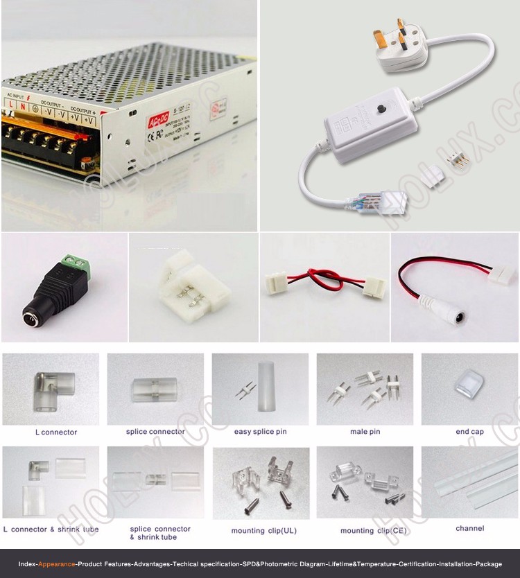 3528 led strip-to-strip jumper wire connector