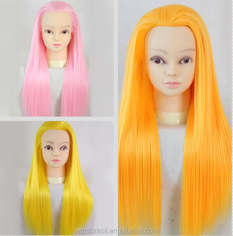 安い卸売2015毛のトレーニングヘッドmannuquinヘアスタイリング訓練人形の頭 問屋・仕入れ・卸・卸売り