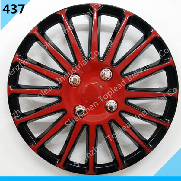 New Painting Design Plastic Bicolor Car Wheel Cover Twin Color Car Wheel Cover Two Color