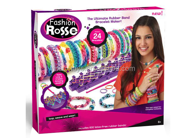 ・カラフルなloomband064242#girlsジュエリー問屋・仕入れ・卸・卸売り