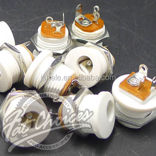 高- 品質の白9v/12v効果/ペダル2.1mm電源パネル- マウントdcジャック問屋・仕入れ・卸・卸売り
