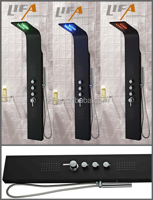 European Market Popular LED Shower Panel, Shower Panel With LED Lamp CF9002問屋・仕入れ・卸・卸売り