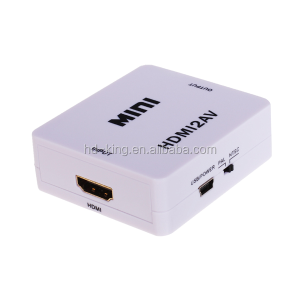 hdビデオコンバータ、 ミニhdmiへのavコンバータ、 フルhd1080p仕入れ・メーカー・工場