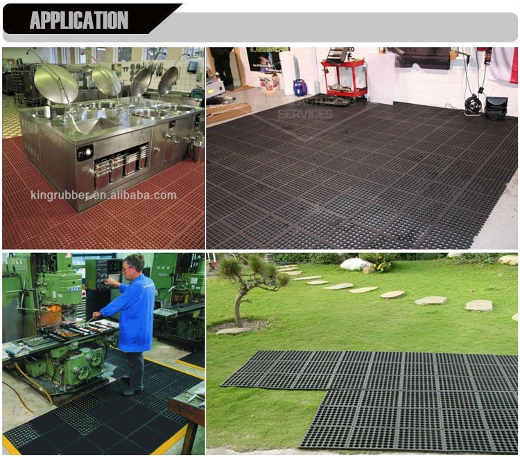 Qingdao Kingstone Industry Co.,Ltd., Heavy duty rubber mat, kitchen drainage  mat, safety mat, anti slip mat