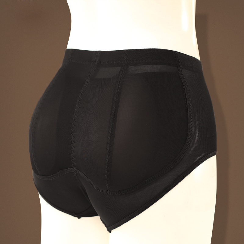 女性の快適な下着シームレスバットリフターのパンティー弾性中旬- 上昇ウエストパンツ下着黒い/ベージュ仕入れ・メーカー・工場