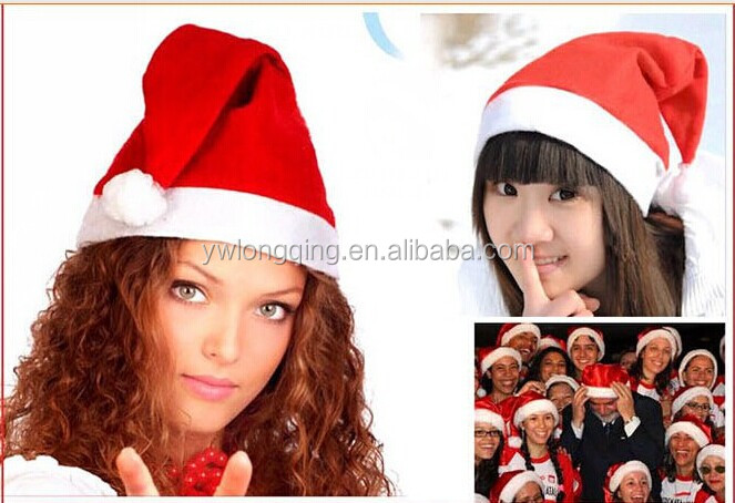 売れ筋2014年xmaサンタクロース帽子帽子クリスマスの帽子問屋・仕入れ・卸・卸売り