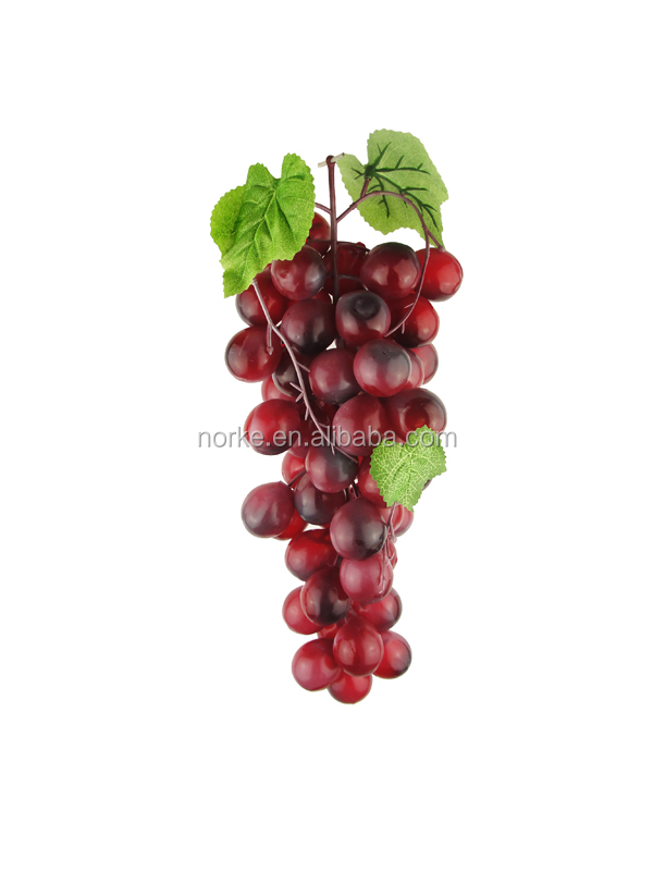 カスタム卸売人工的な赤ブドウ果実のための装飾を作る仕入れ・メーカー・工場