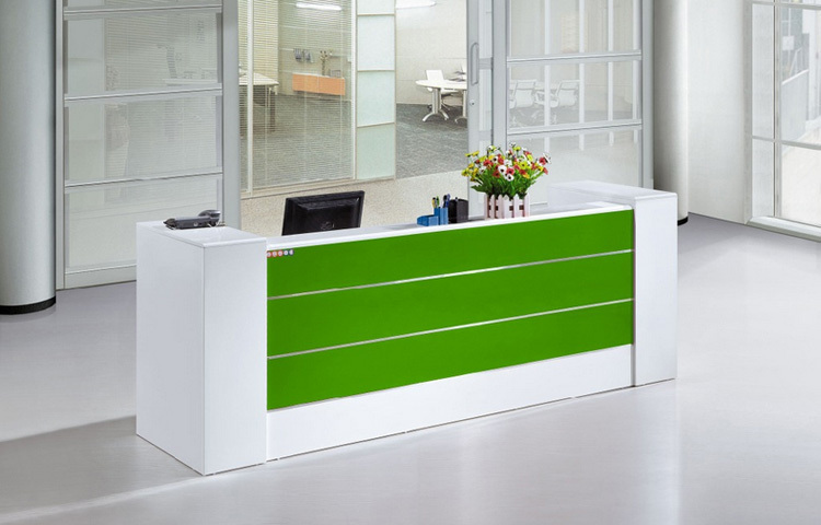 High End Office Furniture White Cheap Small Modern Office Front