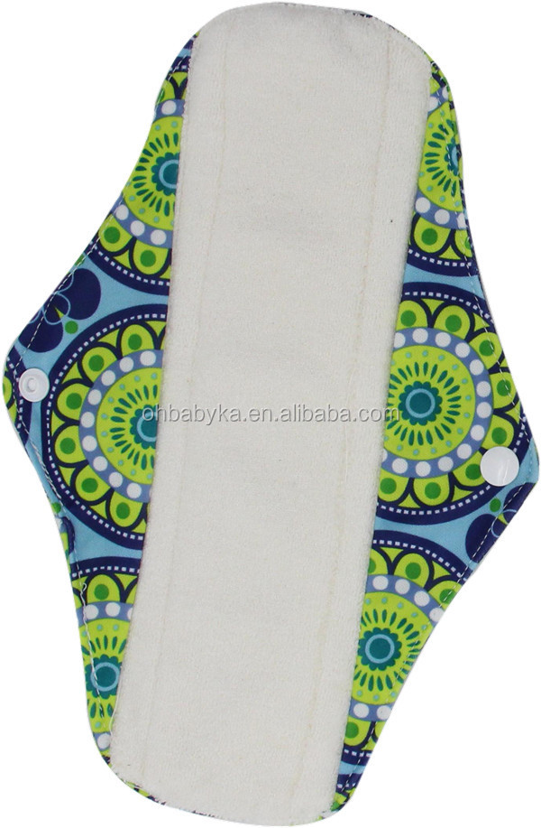 Ohbabyka Japan Female Comfort Oem Sanitary Pads Bamboo Modern Cloth