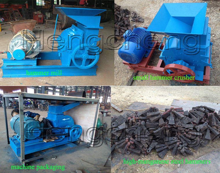 rock gold mining machine crusher small portable Diesel Gold Hammer Mill 