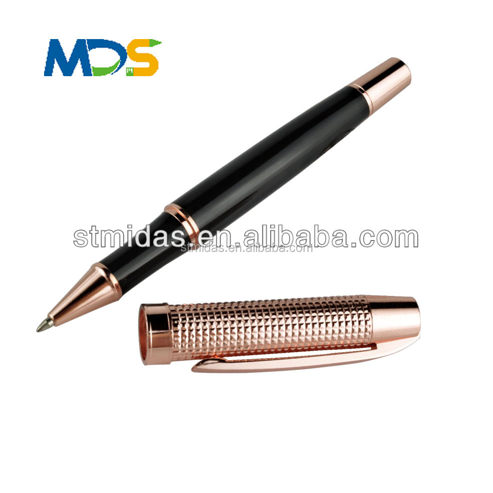 exquisite cap roller pen , nice design gift pen , metal