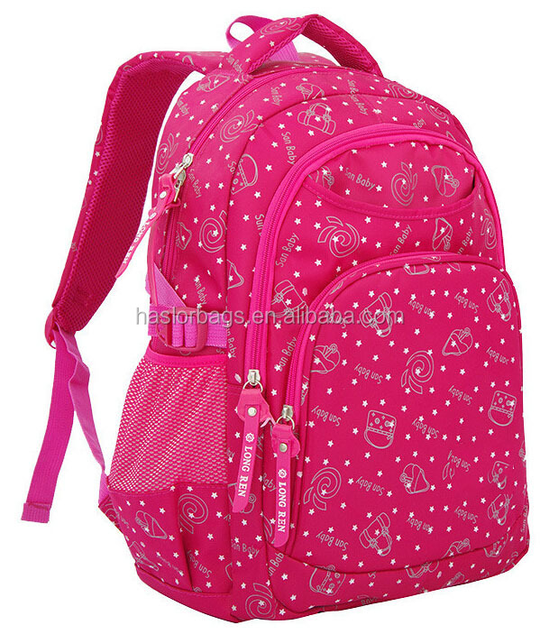 Good printing imported bags for high school girls