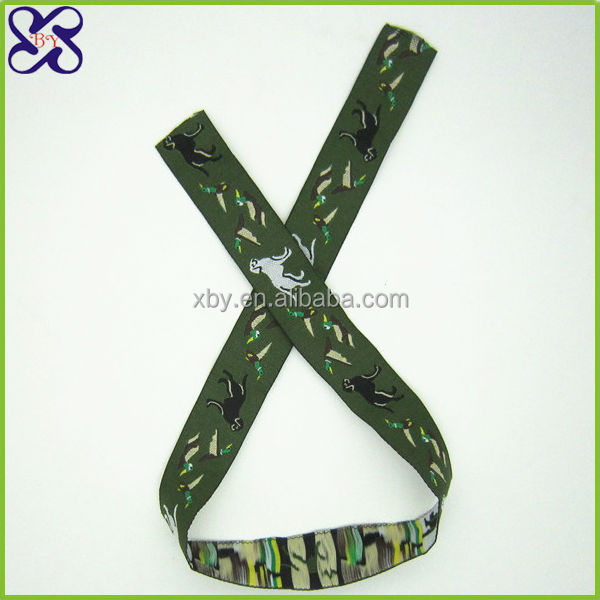 Custom cloth wristbands Ribbon sport wristband