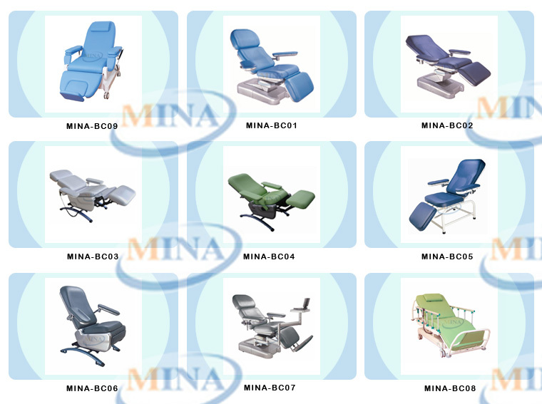 MINA-BC05良い価格ポータブル マニュアル透析ベッド仕入れ・メーカー・工場