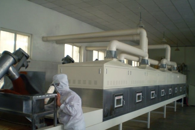 save energy microwave drying equipment for cinnamon