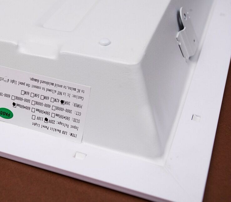 2016凹型パネルled lighing/ledパネルライト105lm/w、 36ワット/ 48ワット、 600*600ミリメートル、 Ra> 80、 Ledバックライトパネル仕入れ・メーカー・工場
