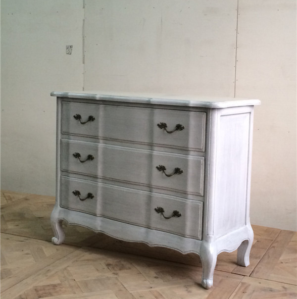 Home Furniture French Style White Wicker Chest Of Drawers Design