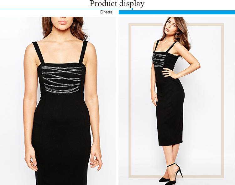 Women Lace Splicing Pencil Dress Deep V Neck Backless Hanging Sleeve