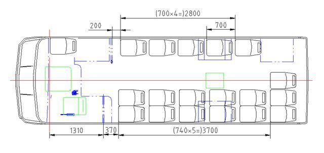 6650 model bus Cheir arrange 19+1 Seat.jpg