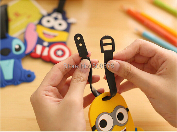 2014 New Cute Cartoon Image Design Travel Name Tag Korea Style