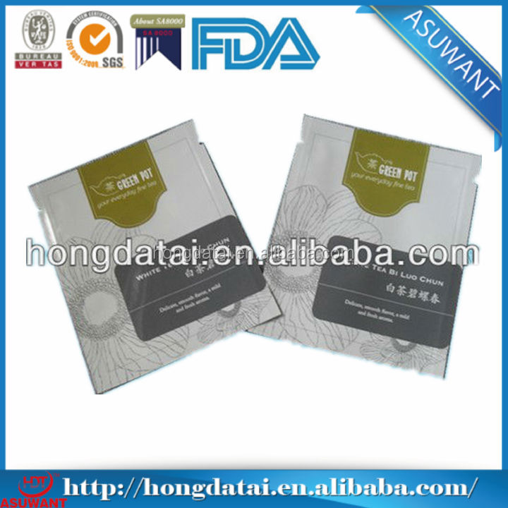 FDA certificated custom printed tea bags