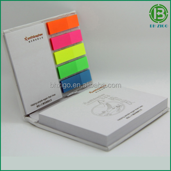 付箋メモパッド2014年ハードカバー付き/papercover/ページマーカー問屋・仕入れ・卸・卸売り
