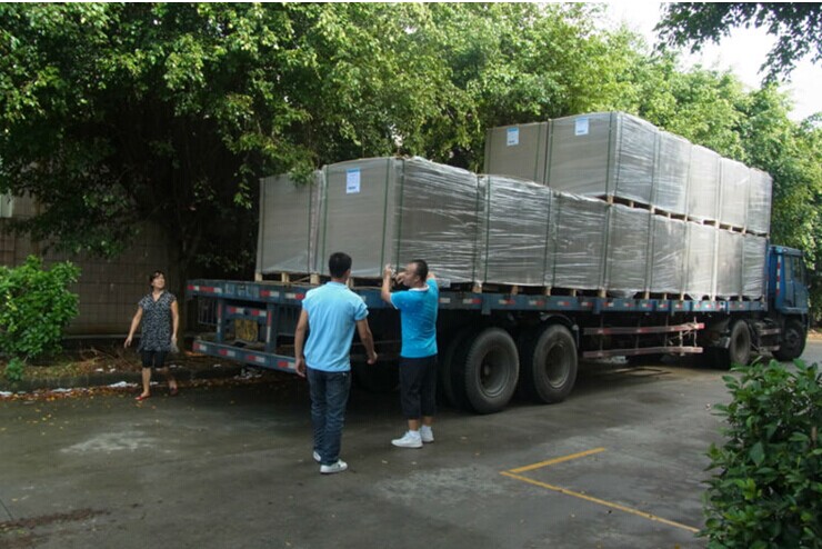 shipping black paper