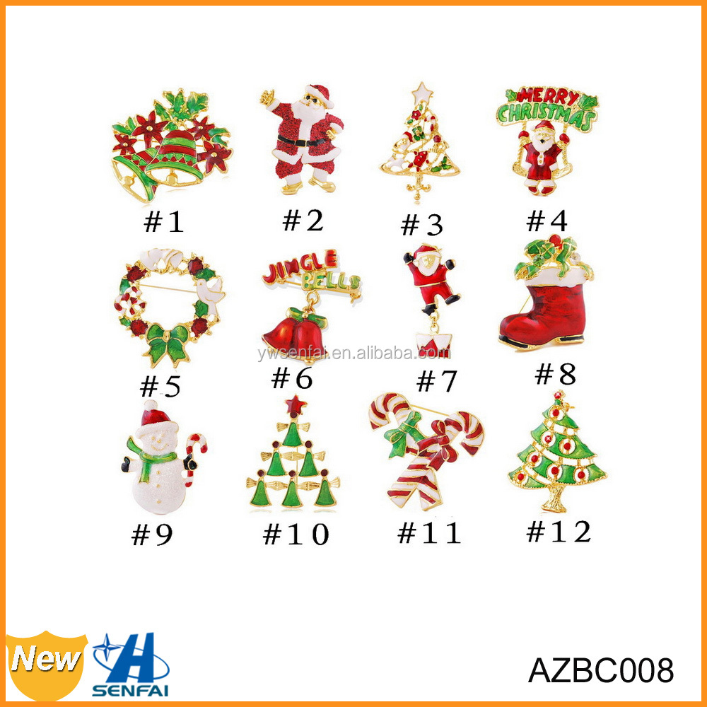 卸売カスタム熱い販売のクリスマスジュエリーシルバー色の金属製のバラの花のラインストーンのブローチ仕入れ・メーカー・工場