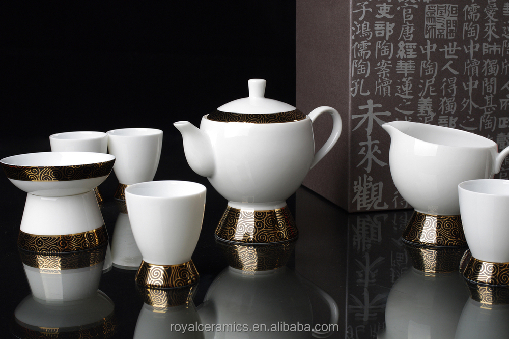 最新の製品手塗り2015underglazed8個スーパーホワイト細かいporcelalinお茶セット仕入れ・メーカー・工場