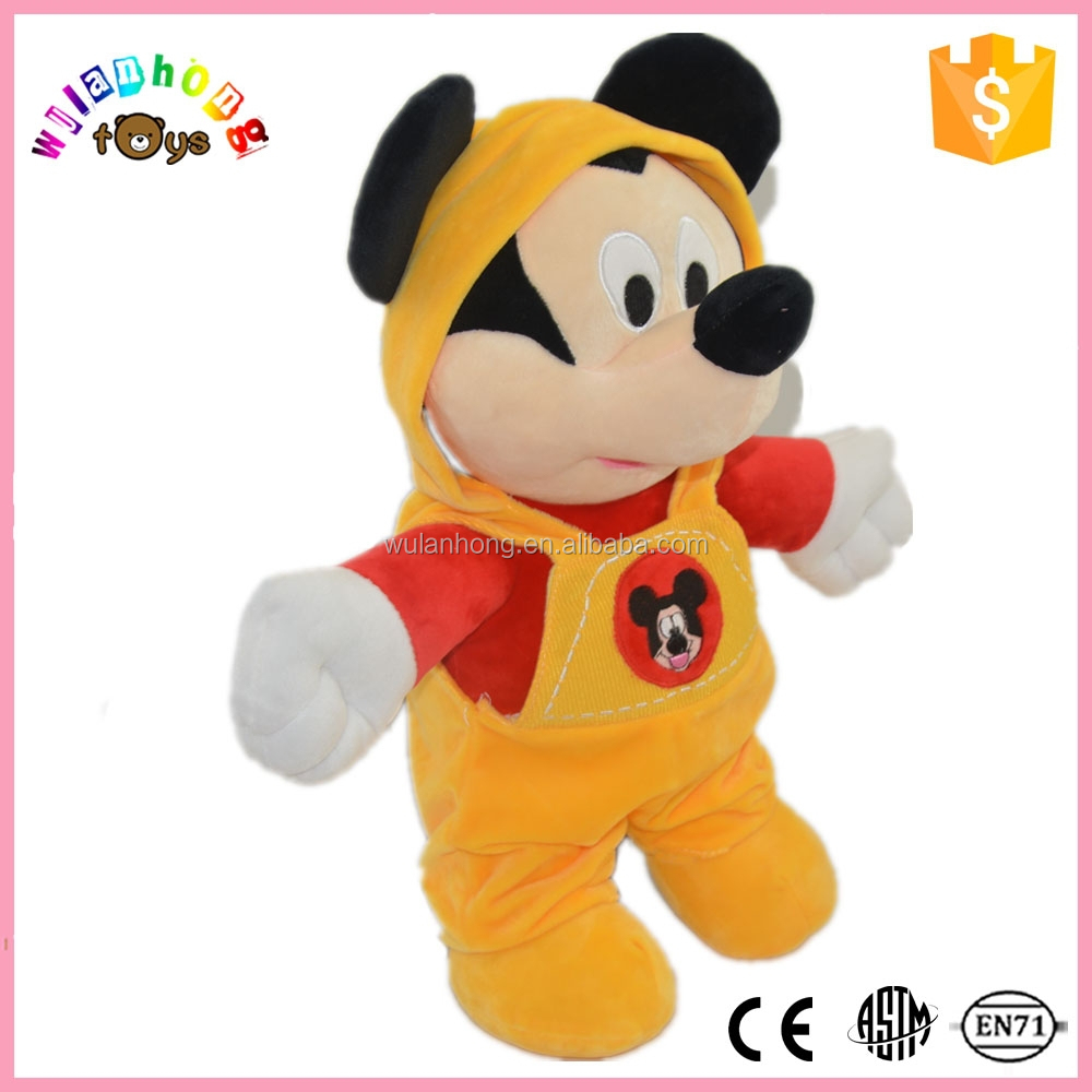 2015 mascot mickey mouse plush toys and mickey minnie mouse toy