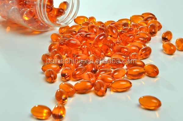 GMP certified Natural Vitamin E Softgel 400iu